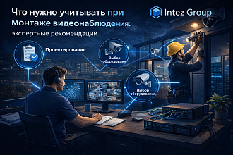 Что нужно учитывать при монтаже видеонаблюдения: экспертные рекомендации
